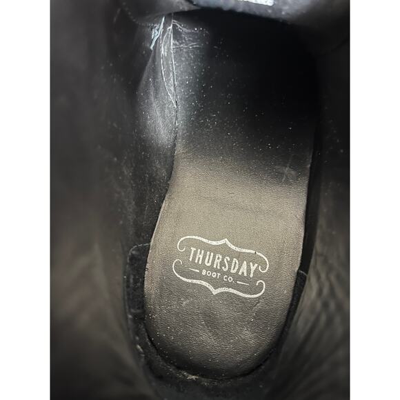 Thursday Boot Co. Everyday Black Leather Chukka Boots Handmade Men Size 12.5 - Picture 7 of 8